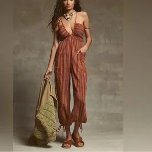 FREE PEOPLE Sundaze For Surfin Jumpsuit ☮